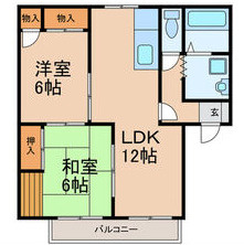 カンフォート東合川の間取り