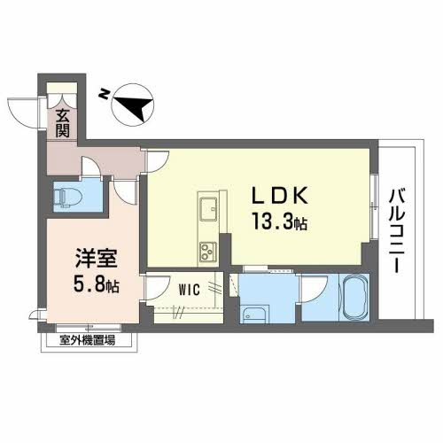 ベレオFukataの間取り
