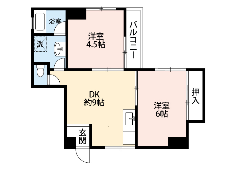 メゾン高殿の間取り