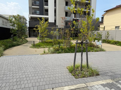 【その他共用部分】 | ユニハイム東住吉フォレスト | 公開空地