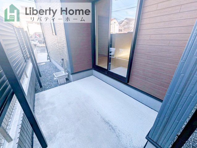 日立市助川町3期　新築戸建の庭