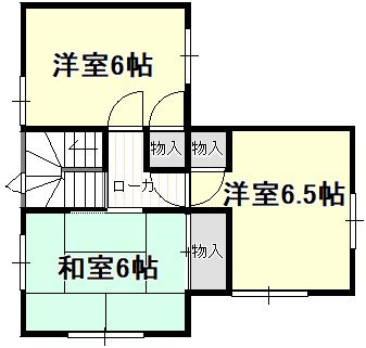 鶴岡市稲生二丁目のその他|2階間取図