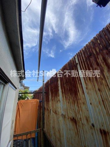 新池島町1丁目中古戸建の展望|外からの目を気にせずに洗濯物が干せます！