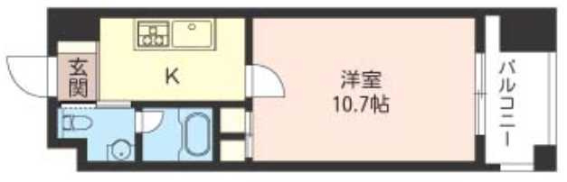 エスティメゾン銀座　ペット相談　駅近　駐車場有の間取り