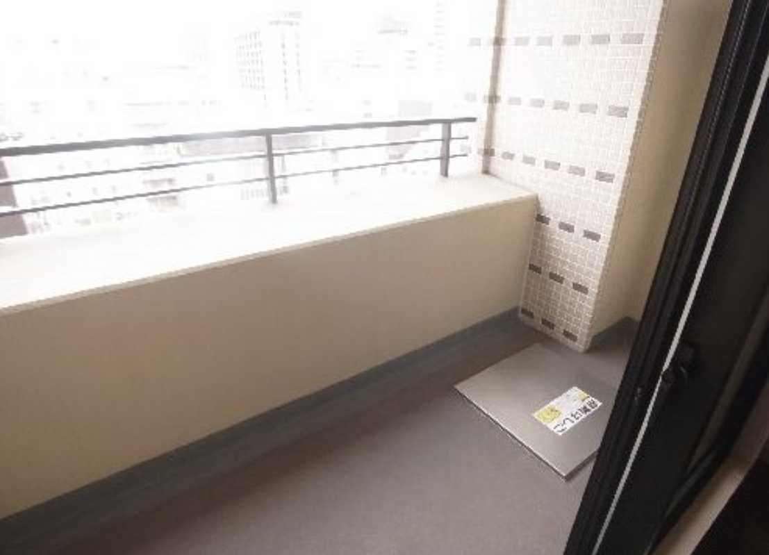 エスティメゾン銀座　ペット相談　駅近　駐車場有のバルコニー