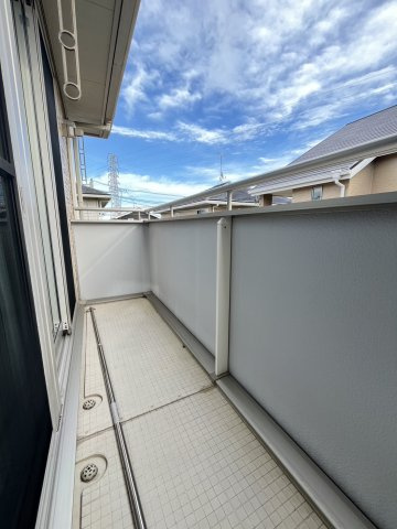 西河原戸建のバルコニー