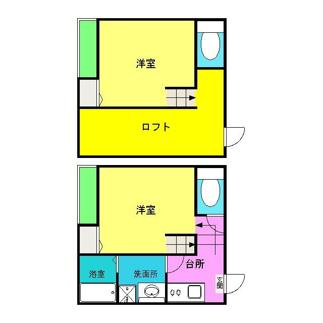 Brownieの間取り