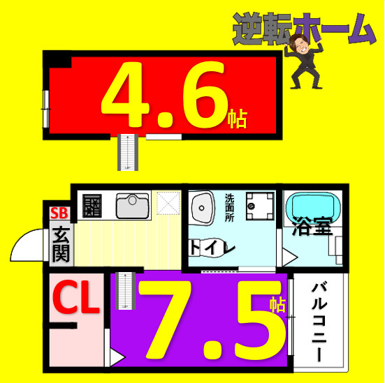 Dolce(ドルチェ)の間取り