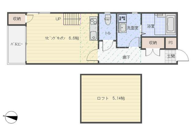 ルミネ七隈駅前の間取り