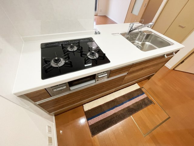 ヒカリハイツ　Bのキッチン