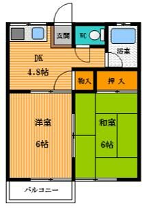 川口市元郷1丁目のアパートの画像