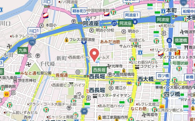 【地図】 | プレサンス新町ウィズ　ジョイ