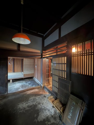 天理市長柄町　中古戸建の内装|土間のある暮らし♪　趣のある内装♪