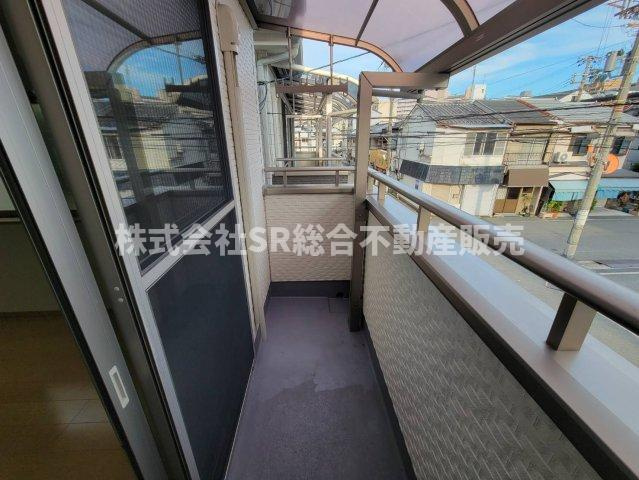 御厨東1丁目中古戸建のバルコニー|南向きで陽当たり良好！洗濯物が乾きやすいです♪