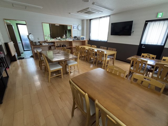 築11年　全58室ビジネス旅館のその他|ホテル内の食堂です。