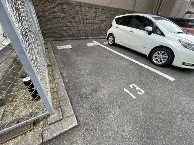 クリーンピアあがほ駅前町の駐車場
