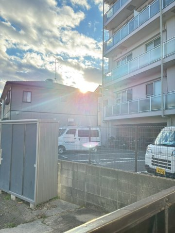 グリーンハイツＢ棟の展望