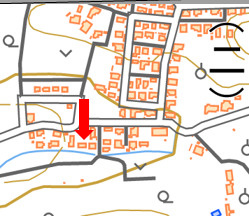 盛岡市一棟アパート　の地図
