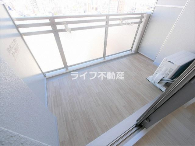エスリード大阪NAGAHORIGATEのバルコニー|バルコニーがあります