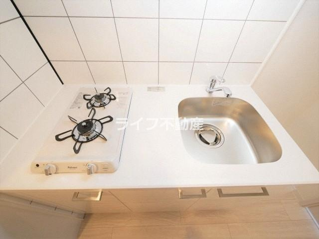 エスリード大阪NAGAHORIGATEのキッチン|使いやすいキッチンです