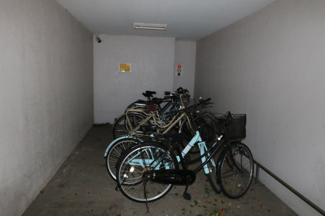 ライベストコート美野島の駐輪場