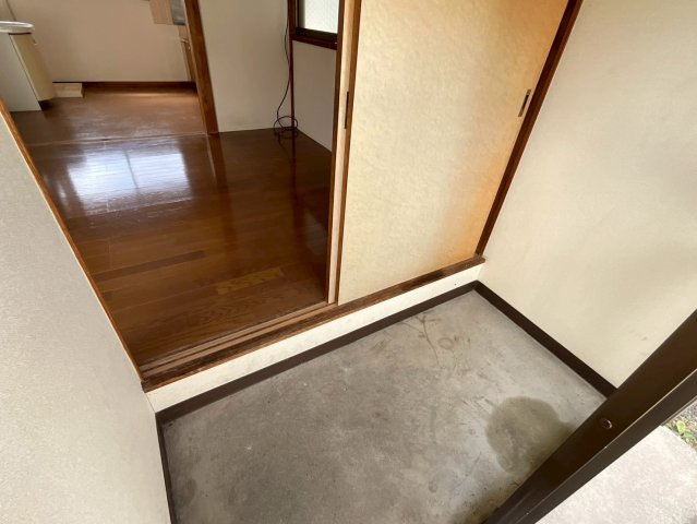 深沢一戸建の玄関