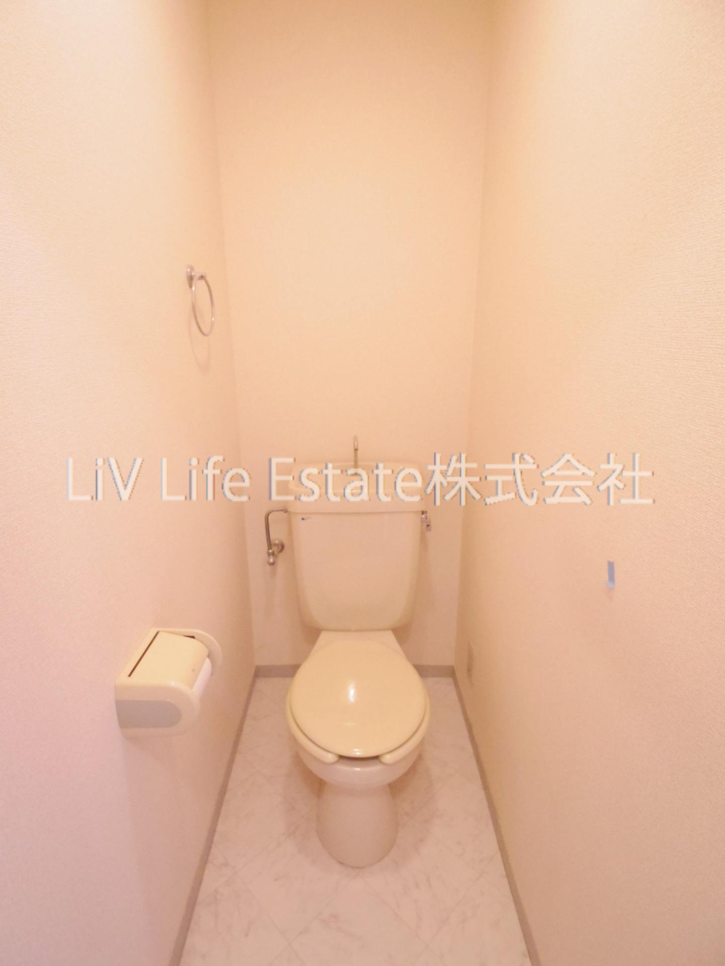 東村山市廻田町１丁目の賃貸マンションのトイレ