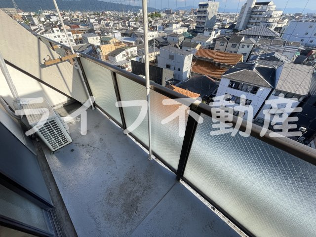 ライラック小阪のバルコニー|バルコニーがあります