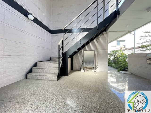 ハイツ清水Ⅱのエントランス