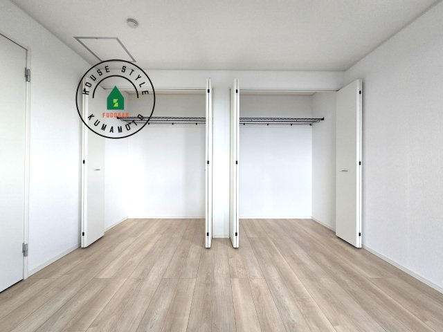 熊本市北区梶尾町第9-3棟（2号棟）の内観：施工例|各部屋収納を備えており過ごしやすいお家です！