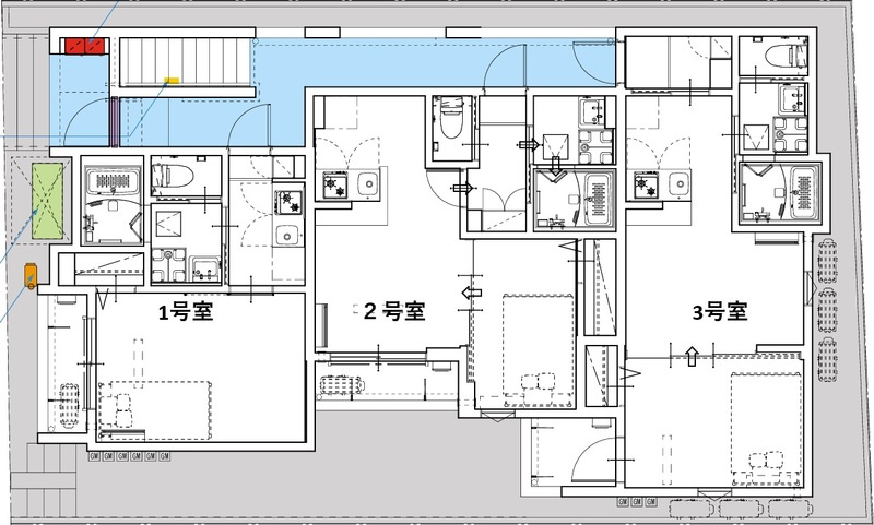 robot home 新座の区画図