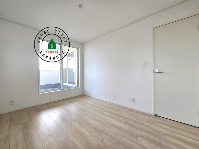 熊本市北区梶尾町第9-3棟（3号棟）の内観：施工例|各部屋収納を備えており過ごしやすいお家です！