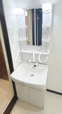 【洗面所】 | グレイスコート南千住 | 洗面台です。