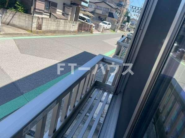Libra京成大和田のバルコニー
