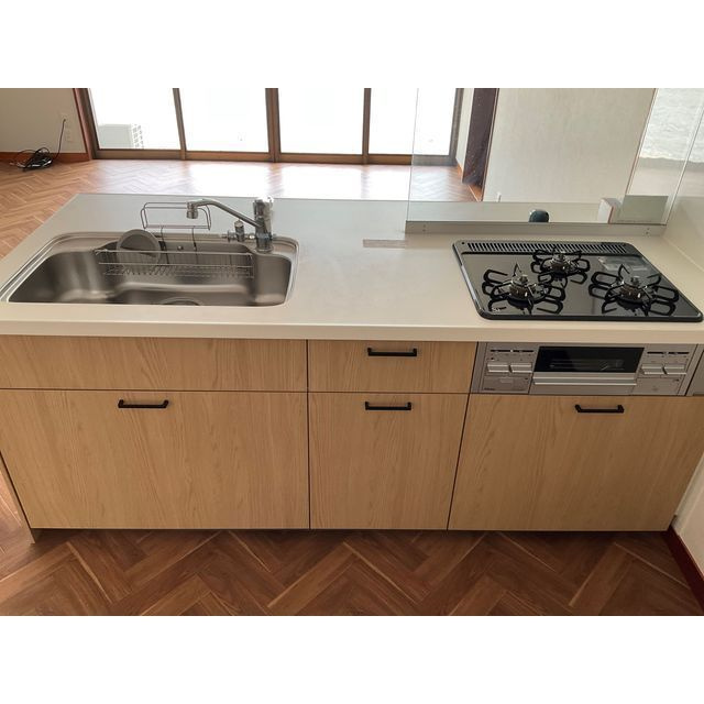 駒生町平屋戸建てのキッチン