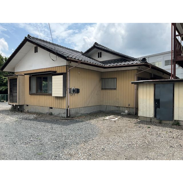 駒生町平屋戸建ての外観