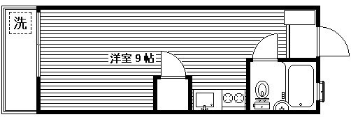 コーポセブンの間取り