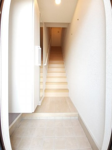 カーサ・ルピナスの玄関