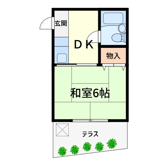 【間取り】 | コスモス暁