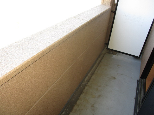 ベリーハウスのバルコニー