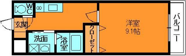 コスモスコートの間取り