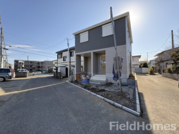 秦野市堀西新築戸建て　第20-1号棟の前面道路含む現地写真|前面道路含む現地写真です。
