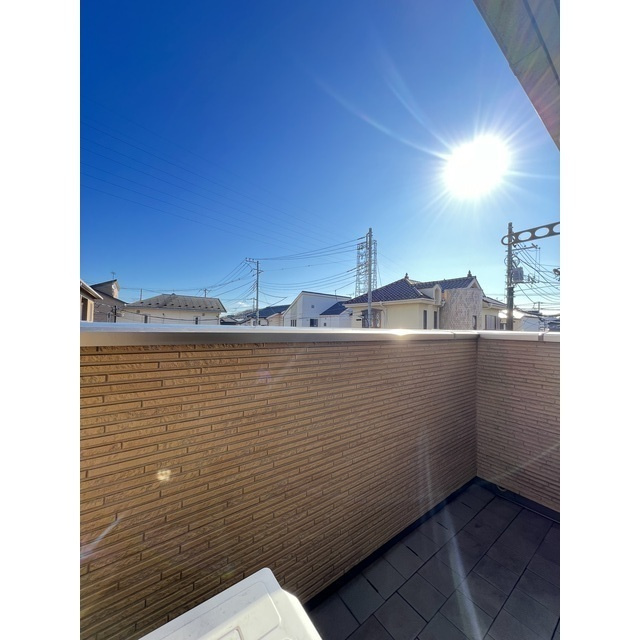 レガーロ　C棟のバルコニー