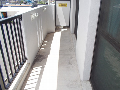 メゾンエトワールのバルコニー