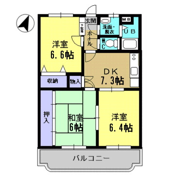 メゾンエトワールの間取り