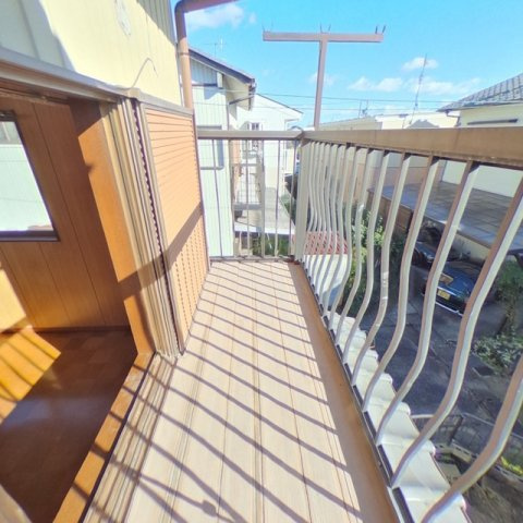 岐阜市岩地２丁目の一戸建てのバルコニー