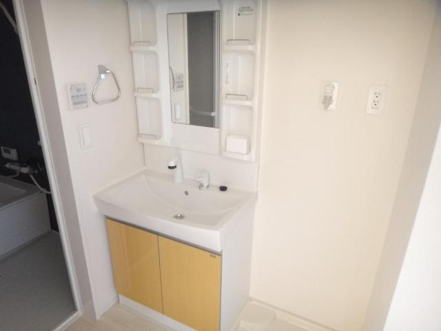 メルヴェーユⅡの洗面所|洗髪洗面化粧台