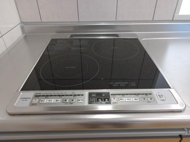 メルヴェーユⅡのキッチン|ＩＨクッキングヒーター