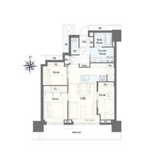 【間取り】 | ザ・パークハウス晴海タワーズ　クロノレジデンス