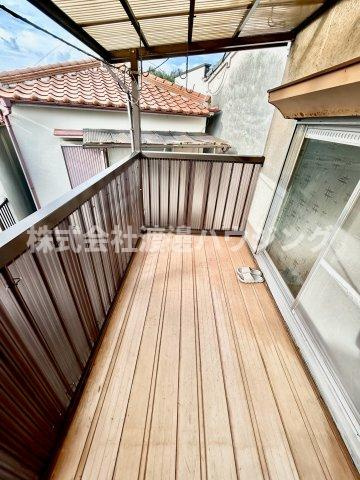 東石切町3丁目一戸建のバルコニー